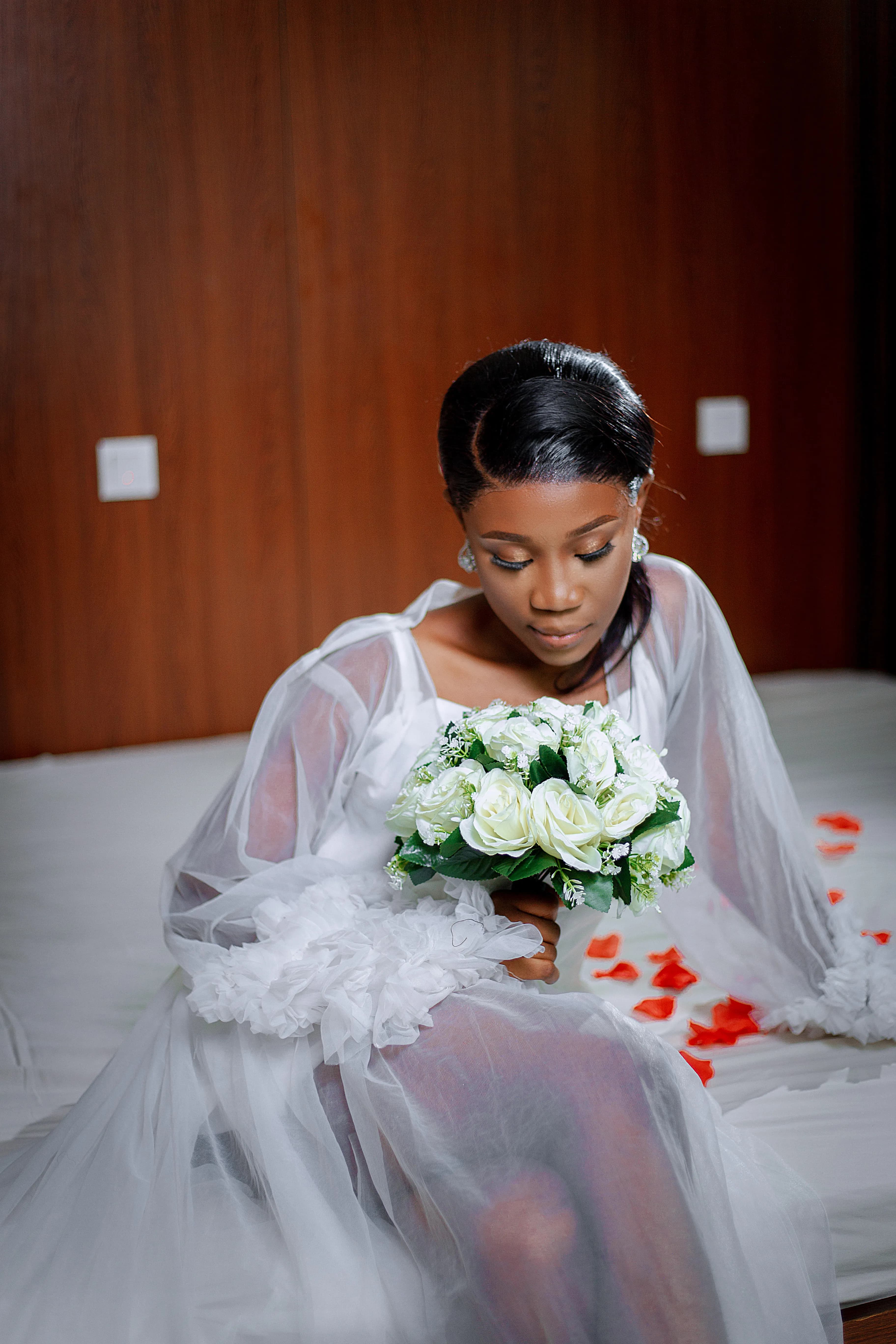 Bridal Cascade Bouquet - view 6