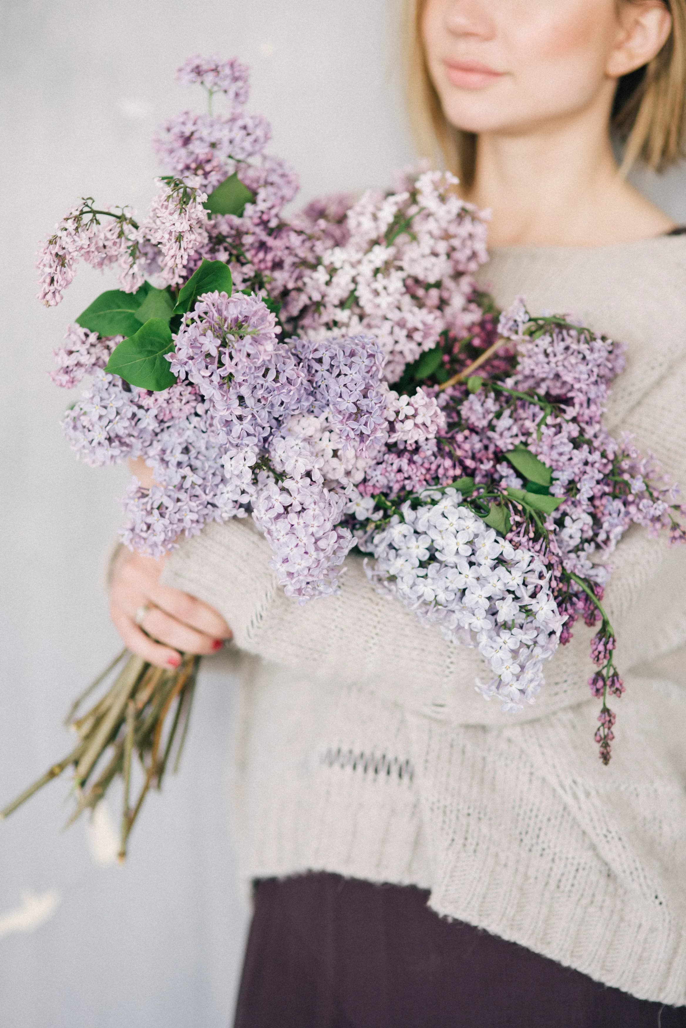 Purple Lilac Bouquet - view 3