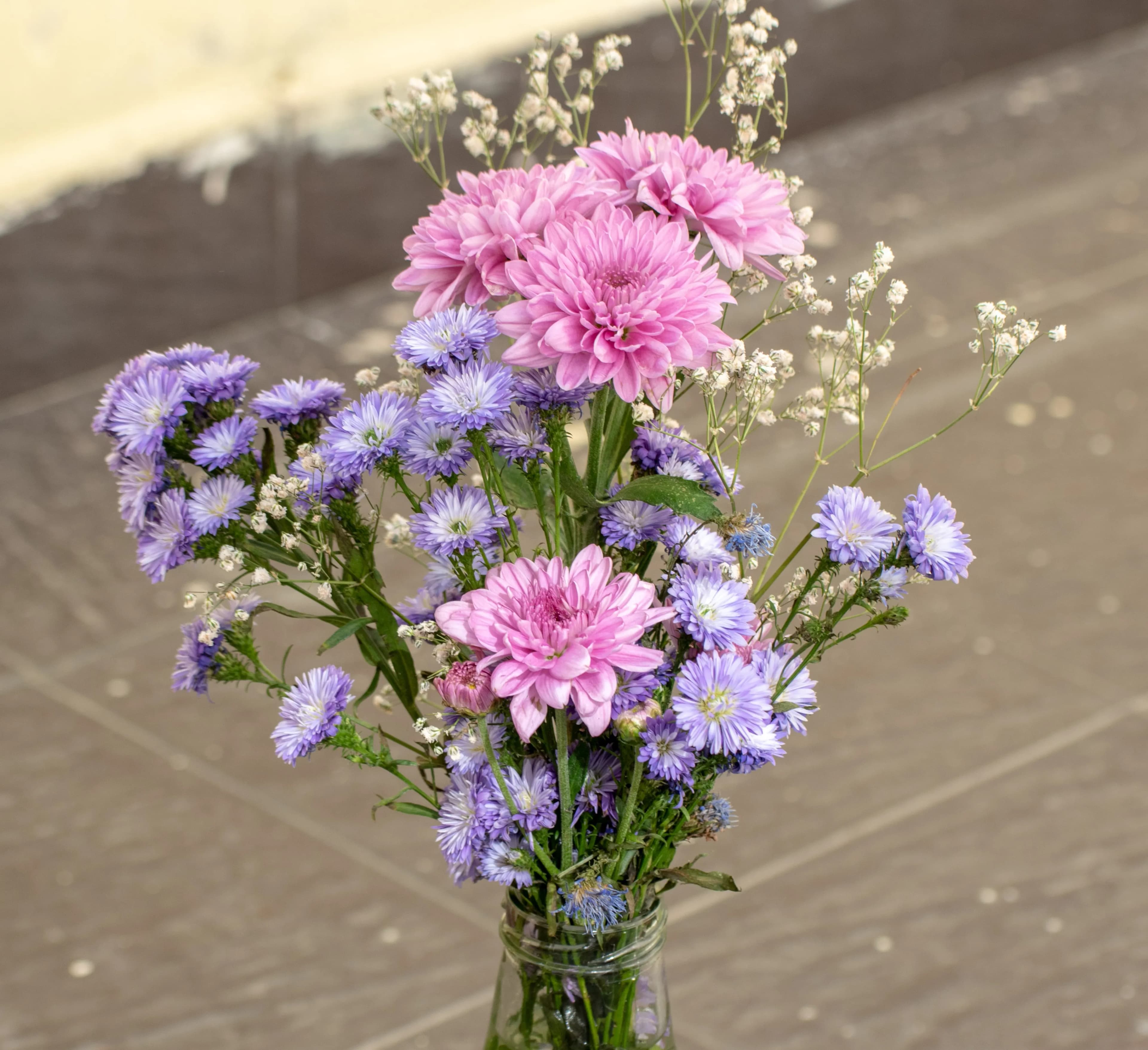 Chrysanthemum Cheer Bouquet - view 3