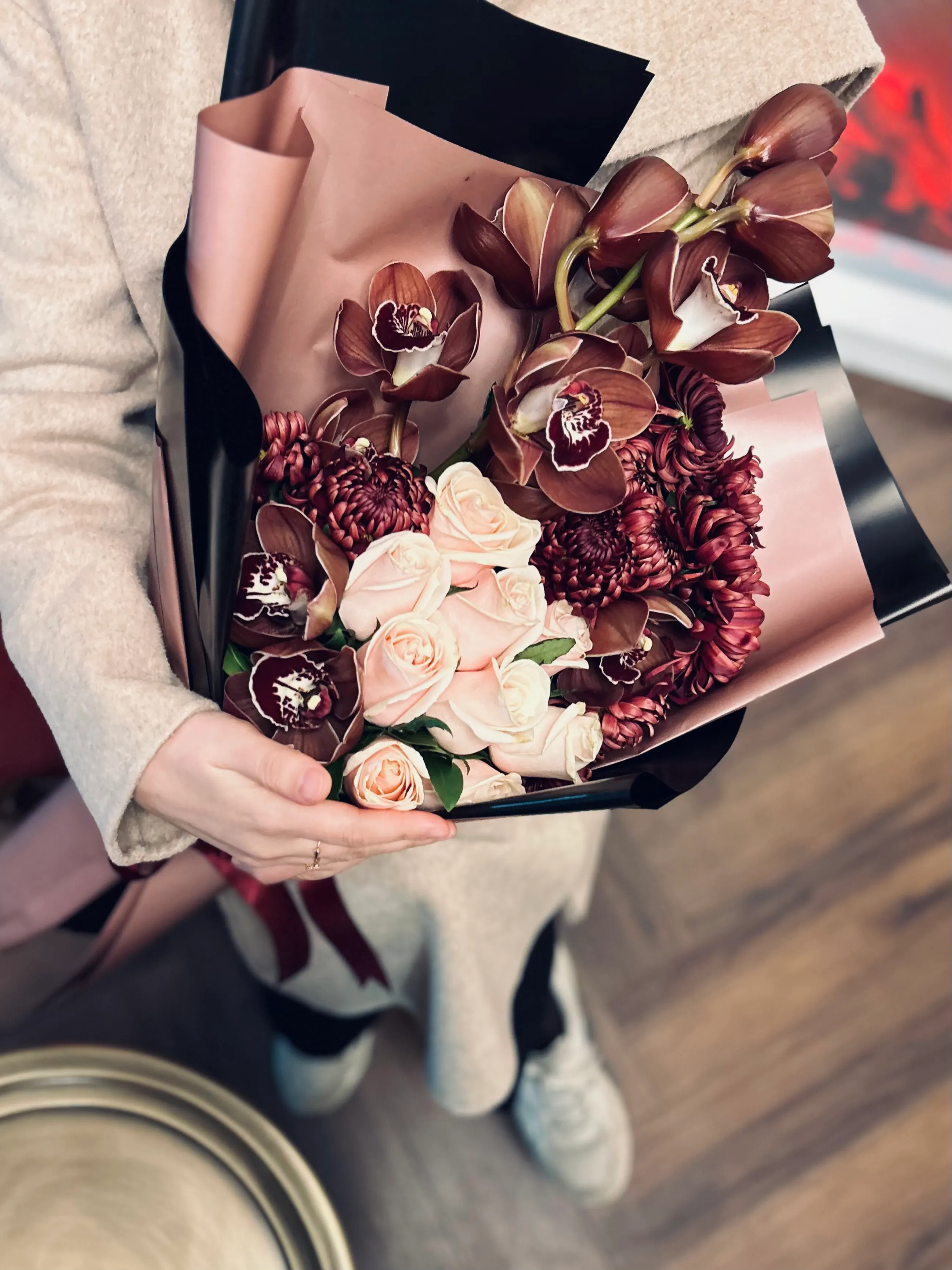 Elegant Orchid Bouquet - view 4