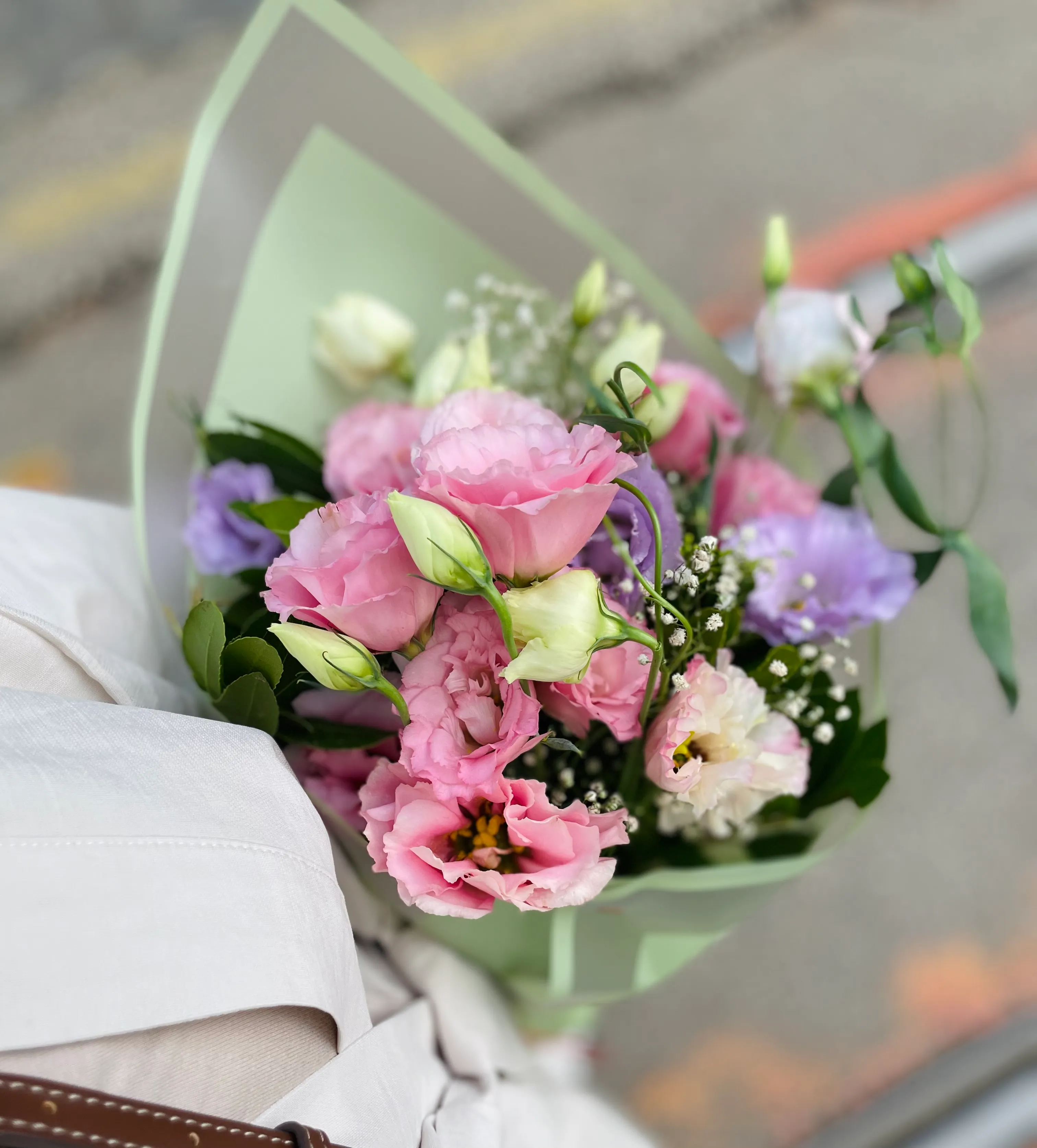 Lisianthus Whisper Bouquet - view 3