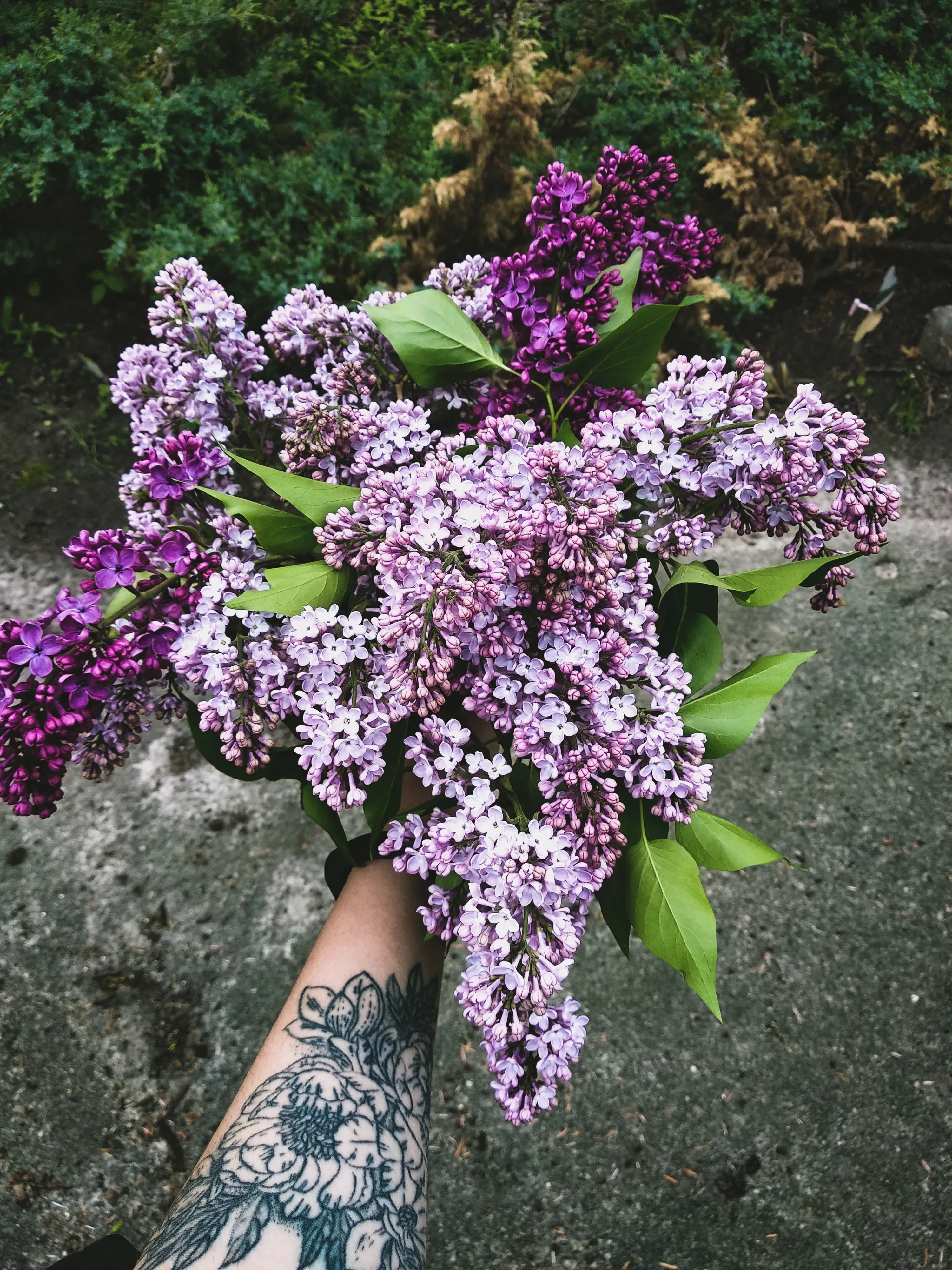 Purple Lilac Bouquet - view 4